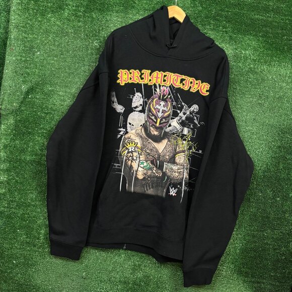 Primitive x WWE Rey Mysterio Oversized Hoodie Size 2XL - Picture 3 of 5